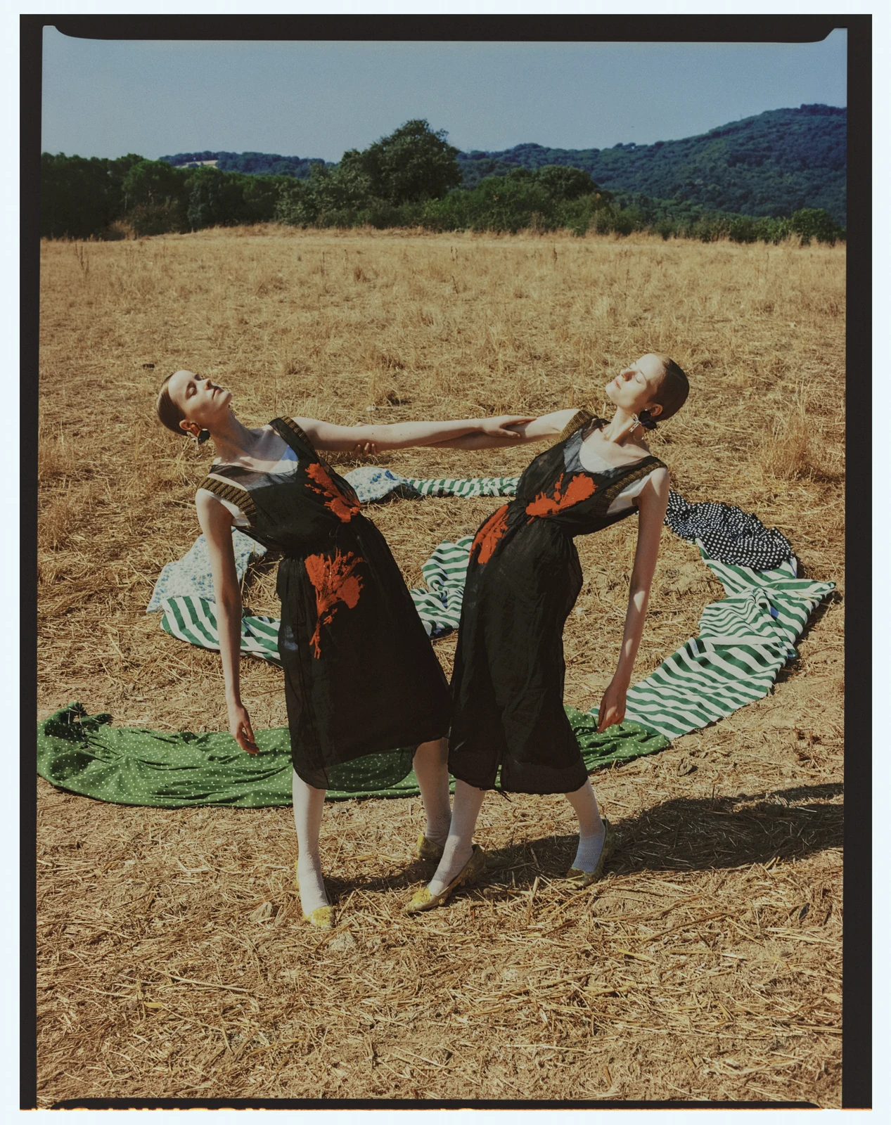 Editorial silhouette for Vogue Portugal September 2026 — styling by Manel Guisado